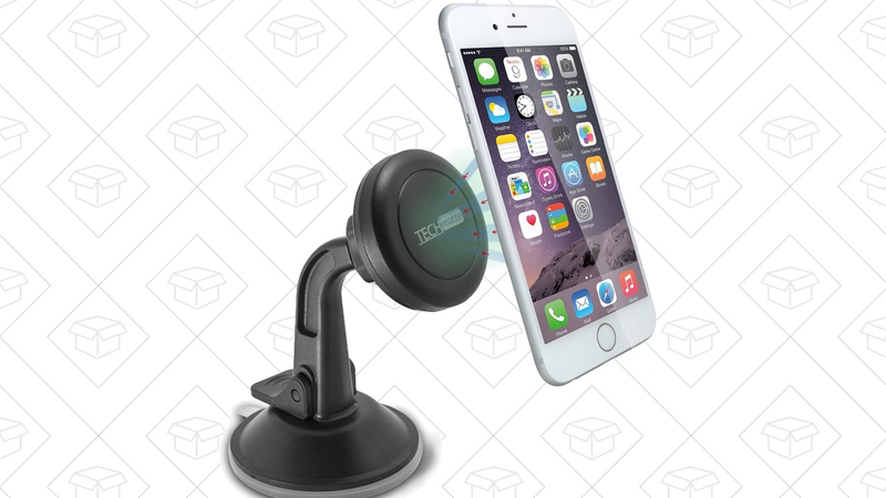 TechMatte MagGrip Magnetic Smartphone Dash Mount, $2 with code 32RNEGEW